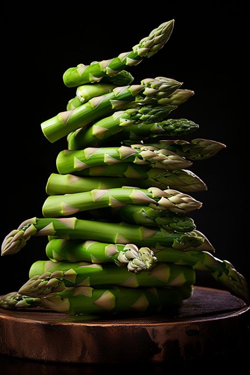 鲜嫩芦笋 农产品摄影的绿意美学与营销价值