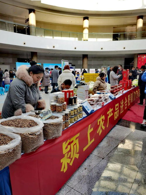 年货盛宴迎新春 阜阳及颍上60余家企业齐聚市府阳光大厅展销农产品